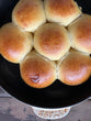 pumpkin milk buns - 6 rolls